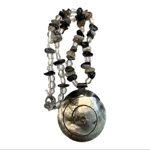 Mother of Pearl necklace hand made